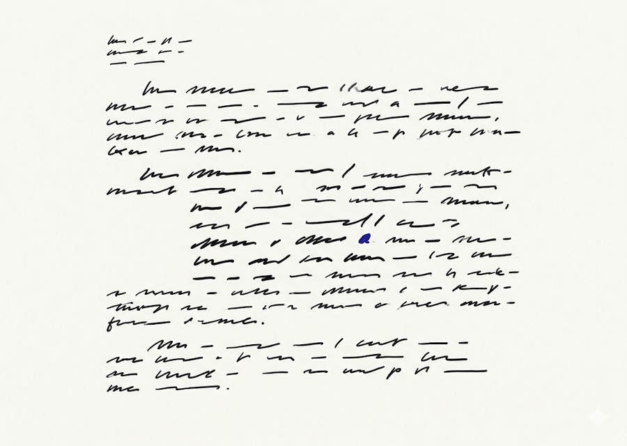 Essay — shaped, deliberate